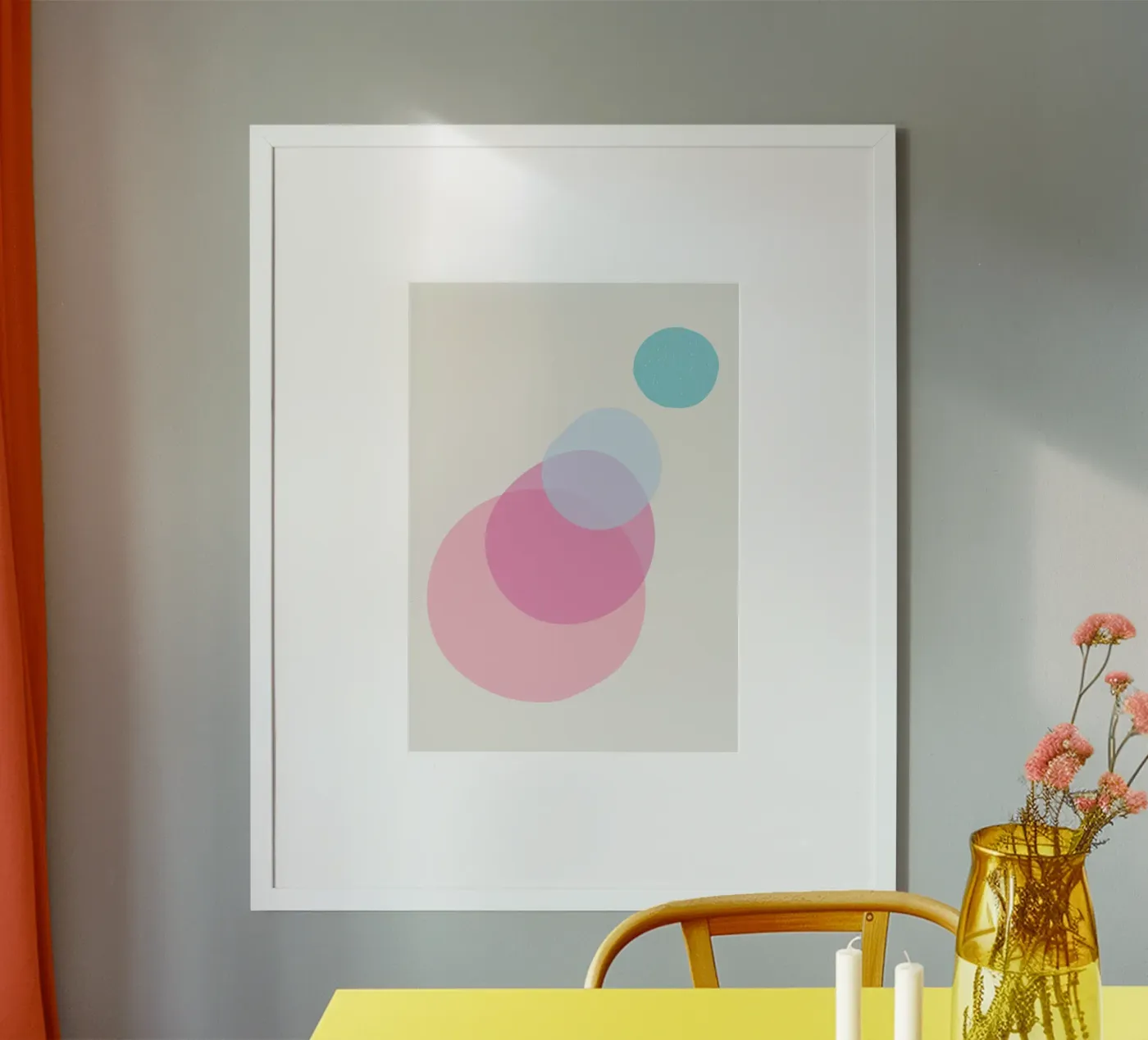 Reflect poster van Rose Beck Art