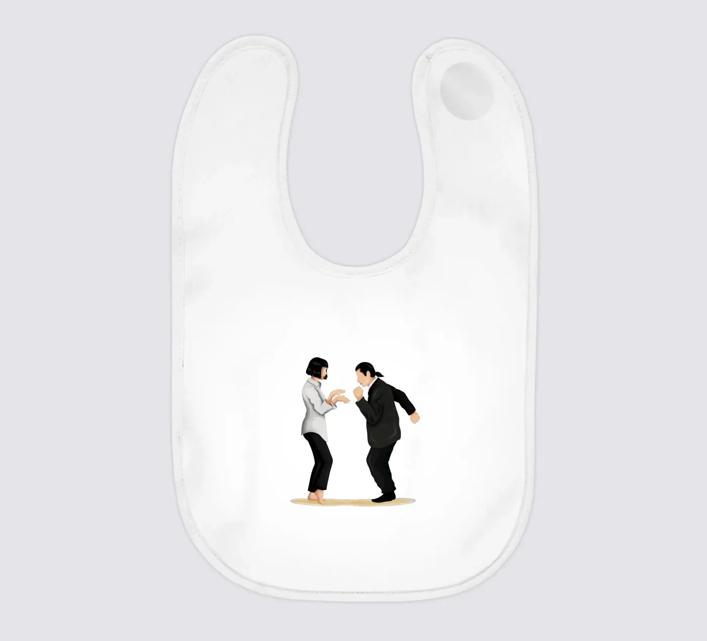 Pulp Fiction baby slabbetje van Nour Tohme