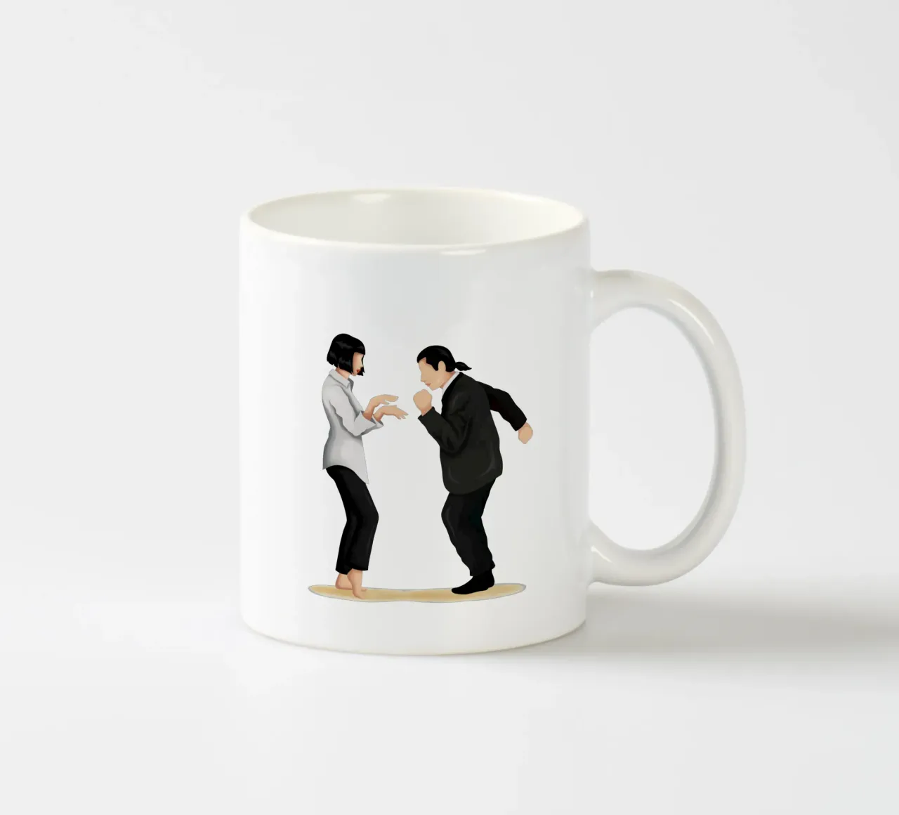 Pulp Fiction tazza in ceramica da Nour Tohme