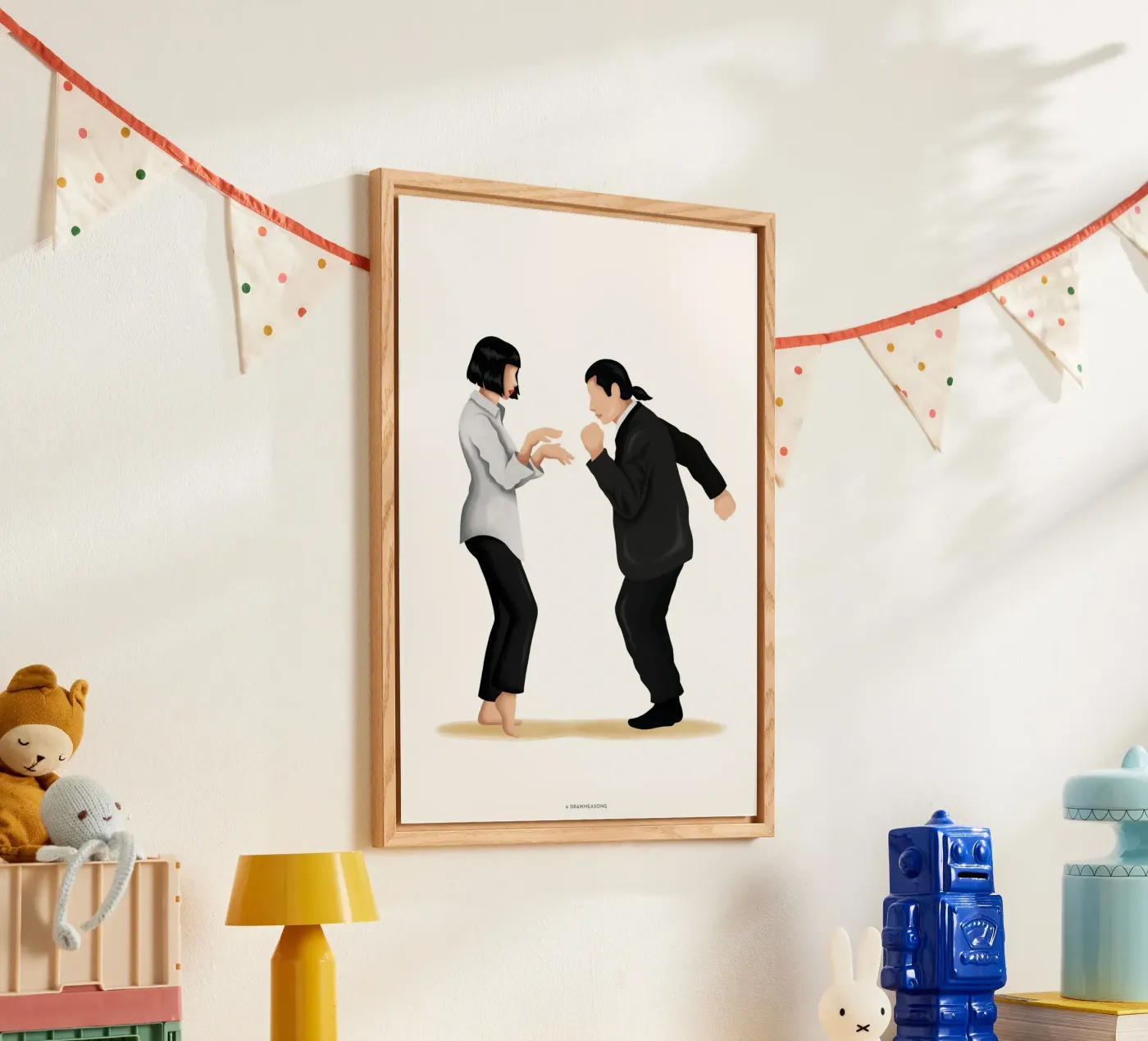 Pulp Fiction Acryl-Glas von Nour Tohme