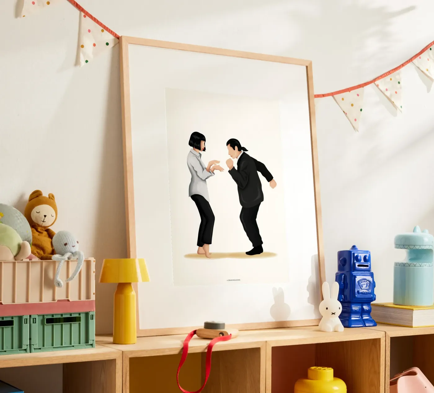 Pulp Fiction poster van Nour Tohme