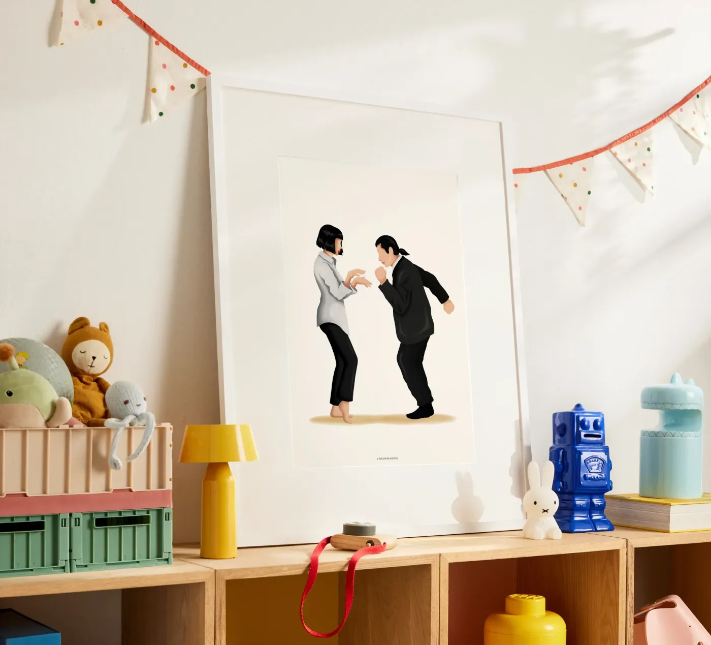 Pulp Fiction poster van Nour Tohme