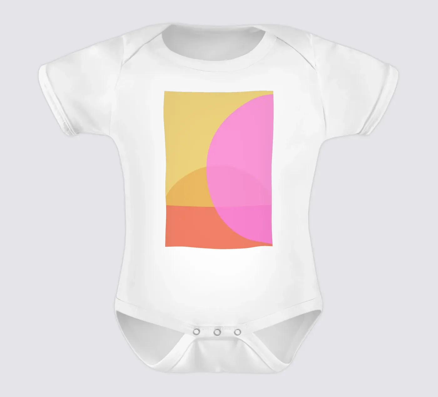 Affinity body neonato maniche corte da Rose Beck Art
