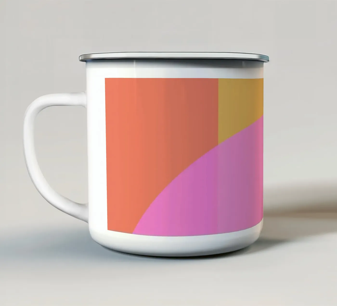 Affinità tazza in smalto da Rose Beck Art