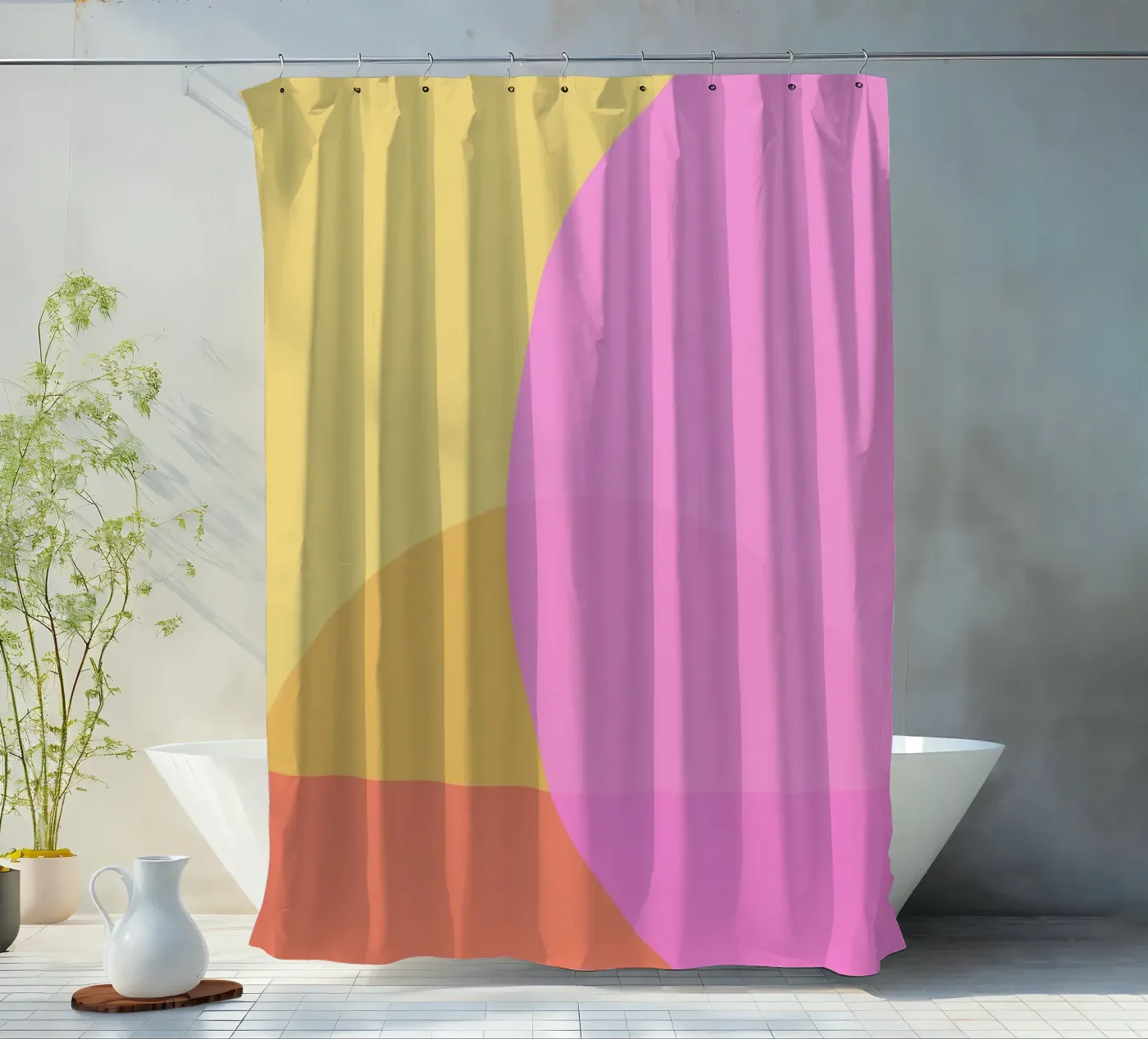 Affinità tenda da doccia da Rose Beck Art
