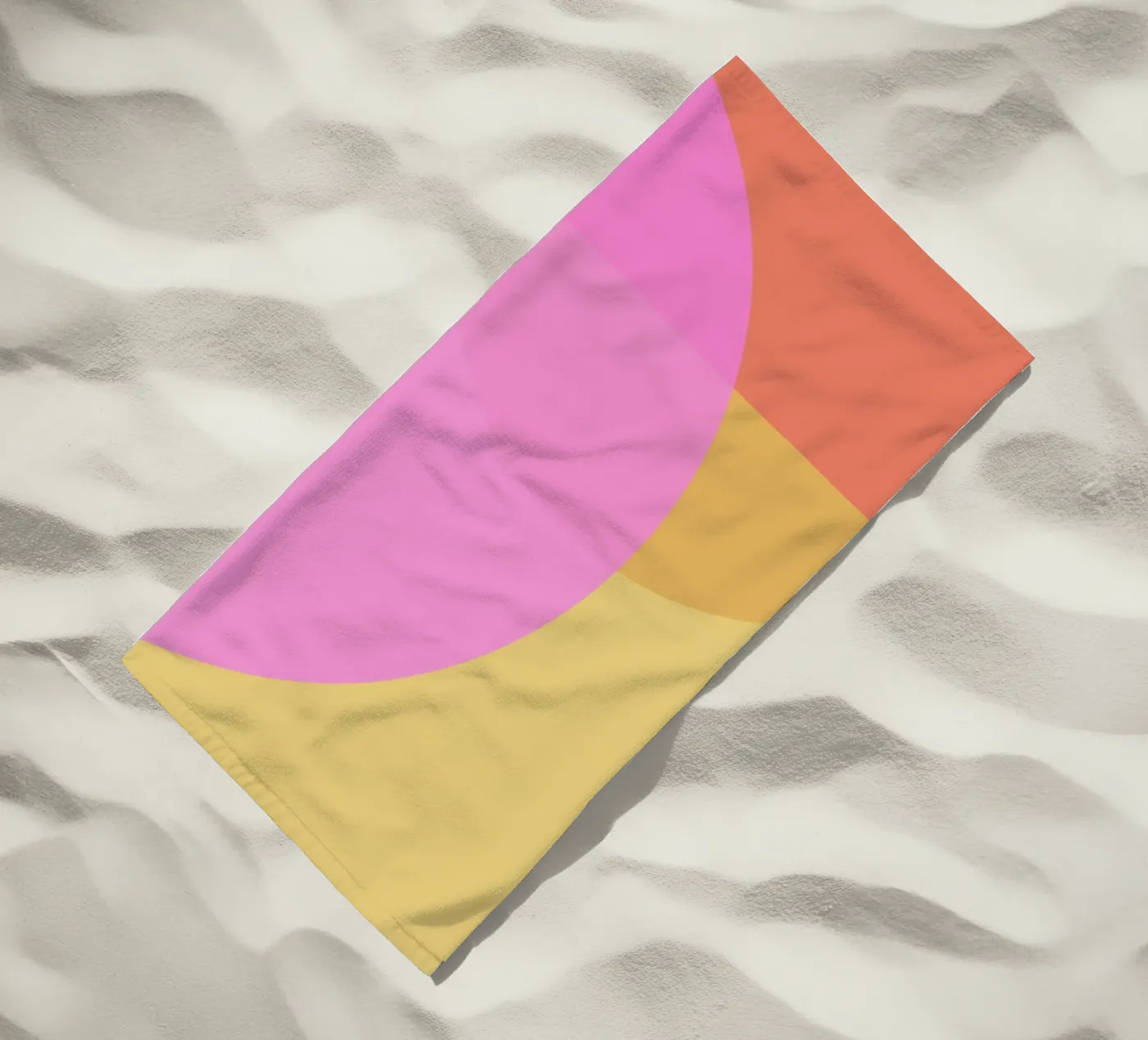 Affiniteit strandhanddoek van Rose Beck Art