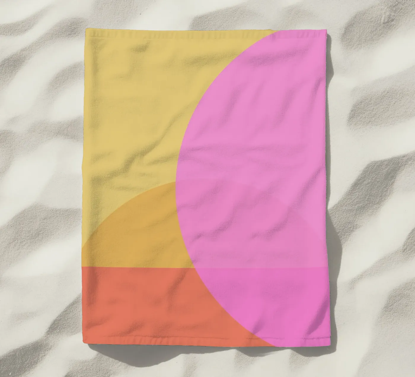 Affiniteit strandhanddoek van Rose Beck Art