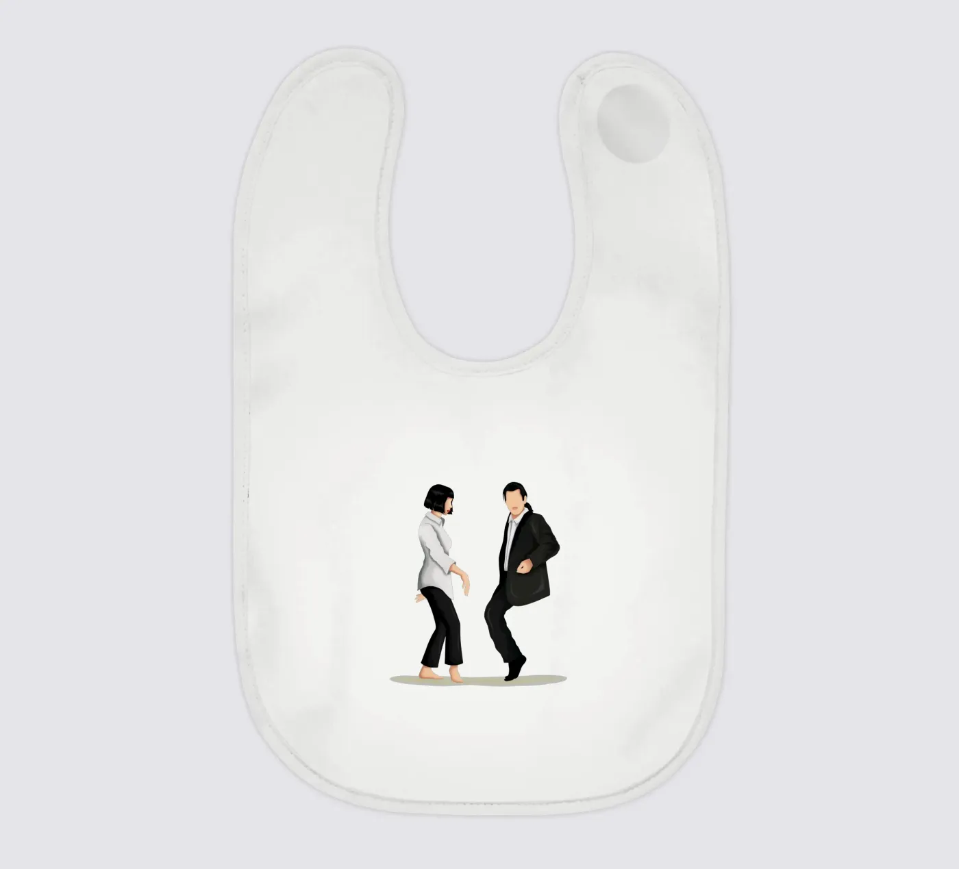 Pulp Fiction baby slabbetje van Nour Tohme