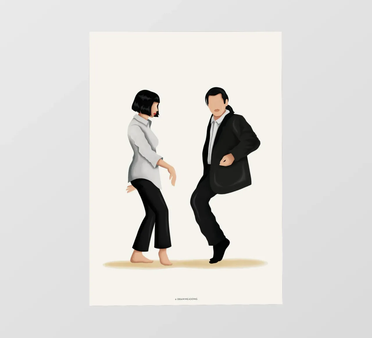Pulp Fiction pellicola backlit da Nour Tohme