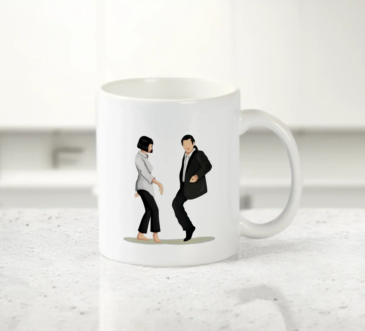 Pulp Fiction tazza in ceramica da Nour Tohme