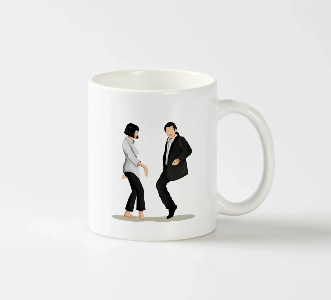 Pulp Fiction tazza in ceramica da Nour Tohme