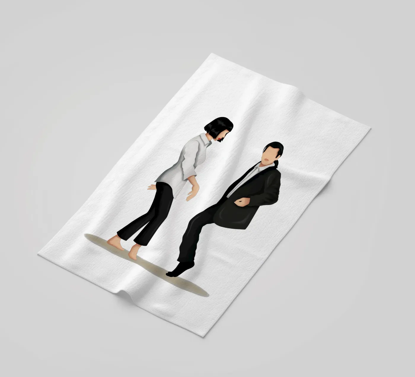 Pulp Fiction telo mare da Nour Tohme