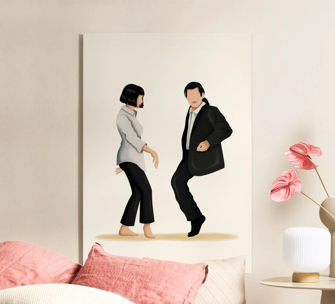 Pulp Fiction acrylic glass by Nour Tohme