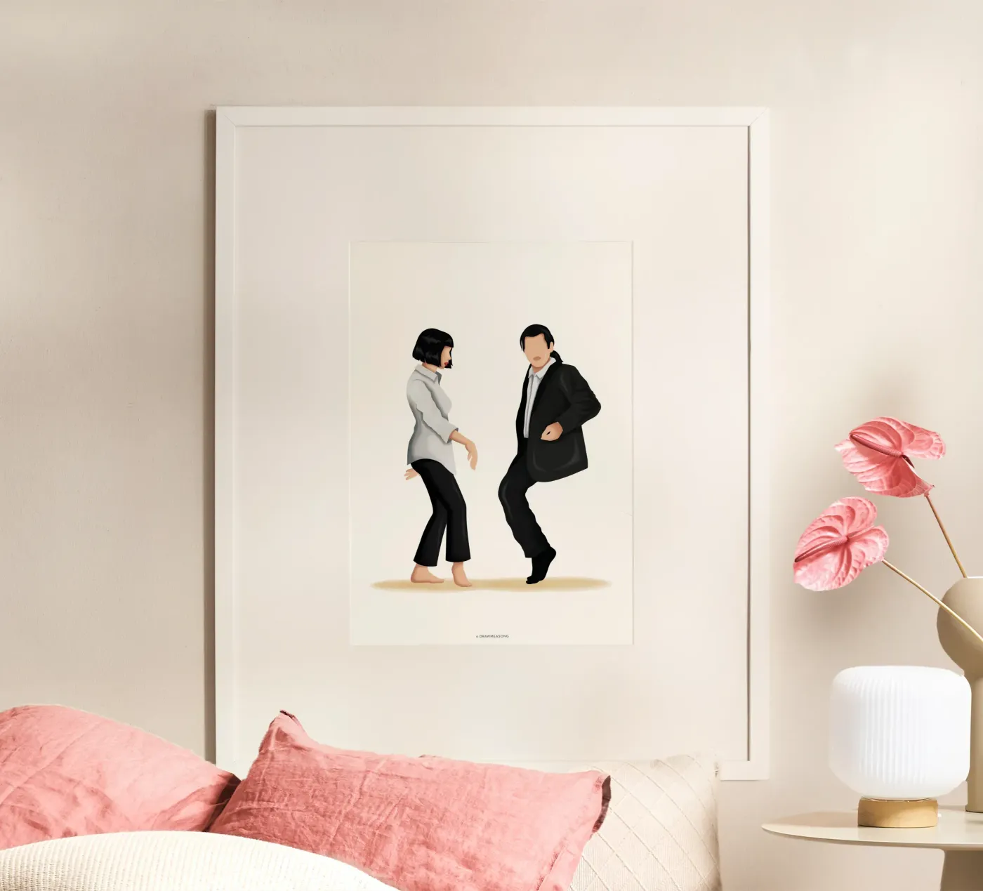 Pulp Fiction poster van Nour Tohme