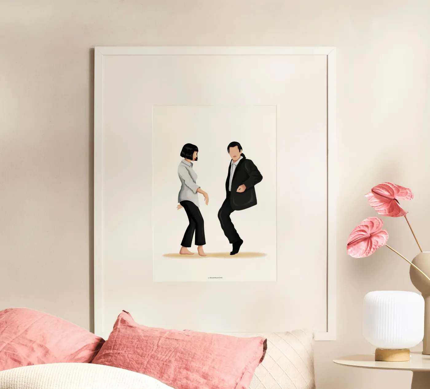 Pulp Fiction poster van Nour Tohme
