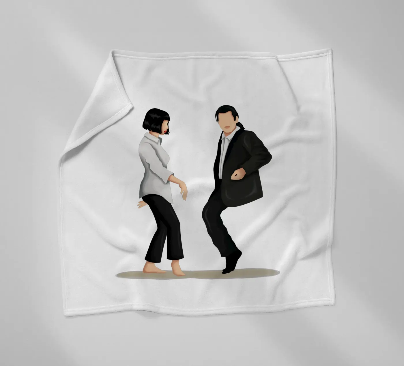 Pulp Fiction coperta in pile da Nour Tohme