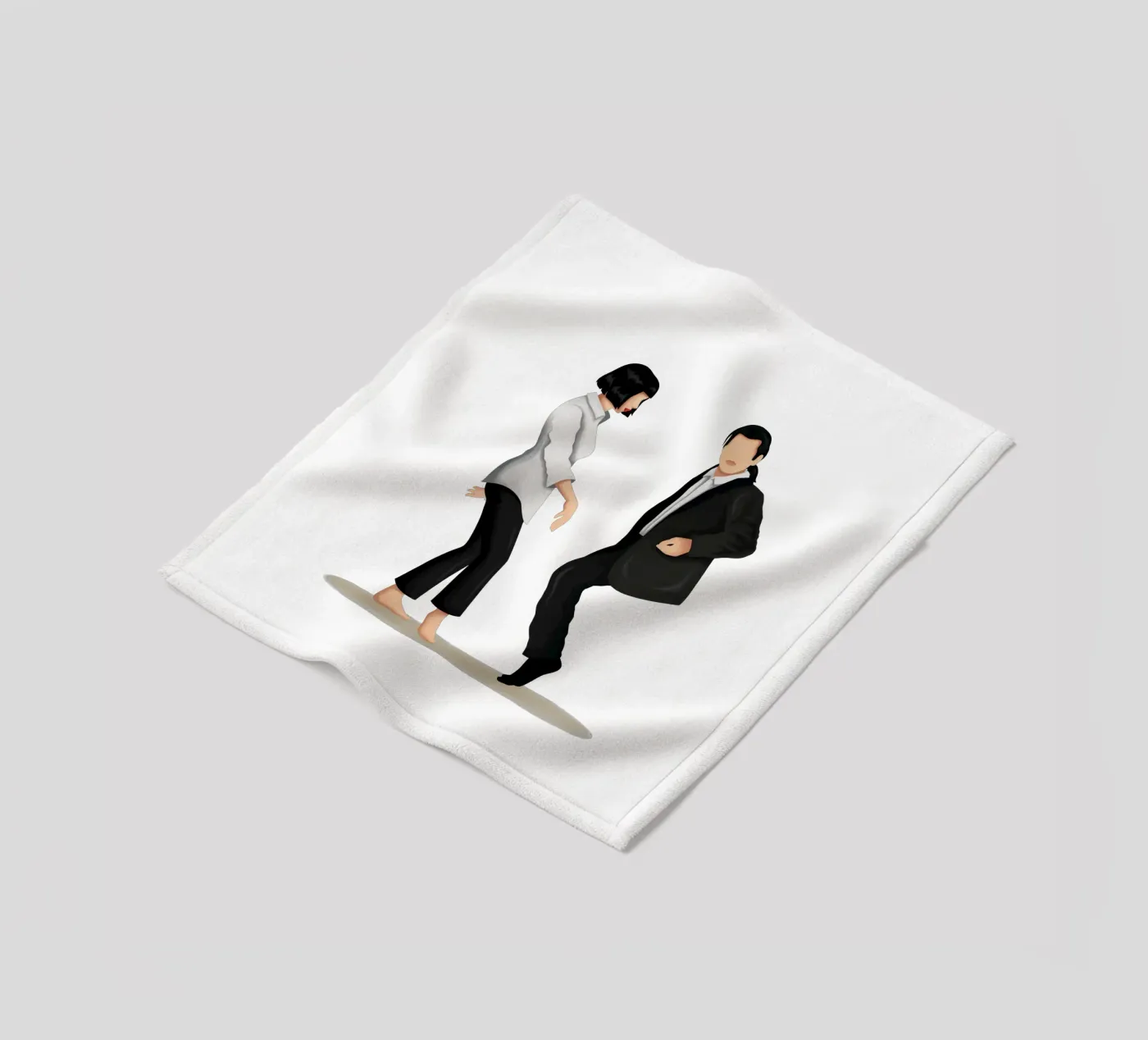 Pulp Fiction coperta in pile da Nour Tohme