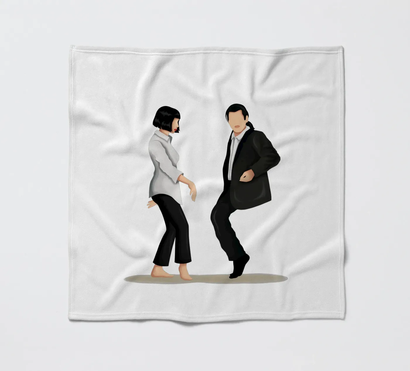 Pulp Fiction coperta in pile da Nour Tohme
