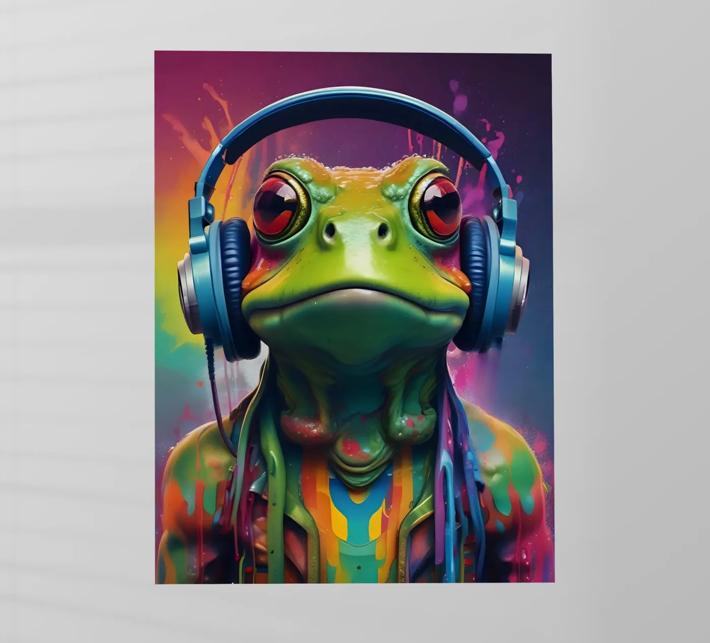 Frog meloman pellicola backlit da MakArena