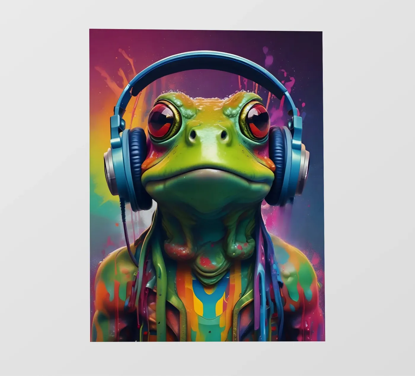 Frog meloman pellicola backlit da MakArena