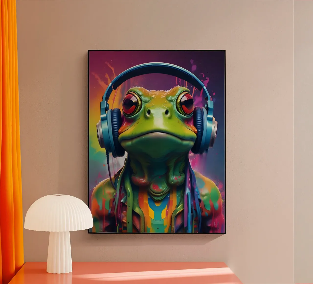 Frog meloman plexiglass da MakArena