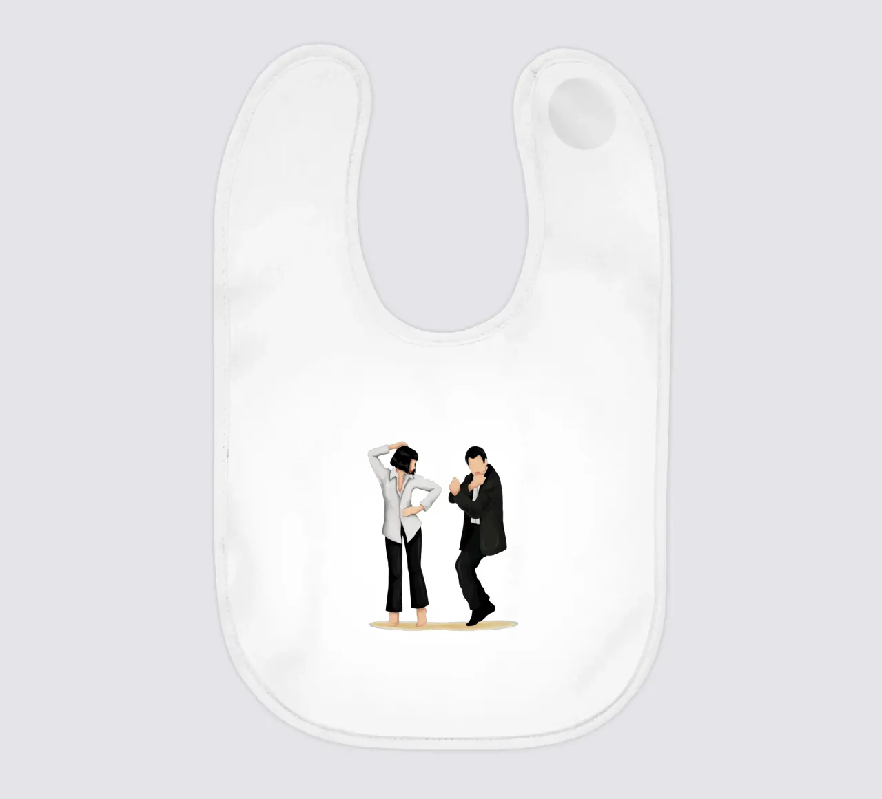 Pulp Fiction Babylätzchen von Nour Tohme