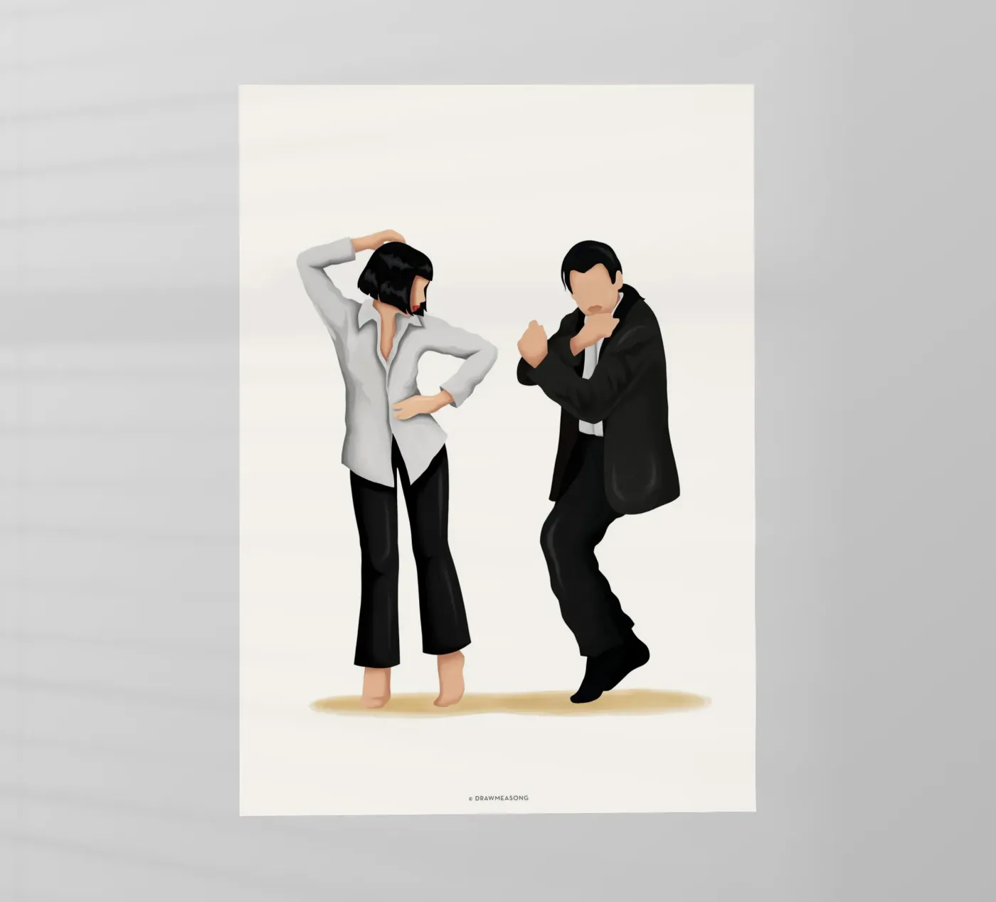 Pulp Fiction pellicola backlit da Nour Tohme