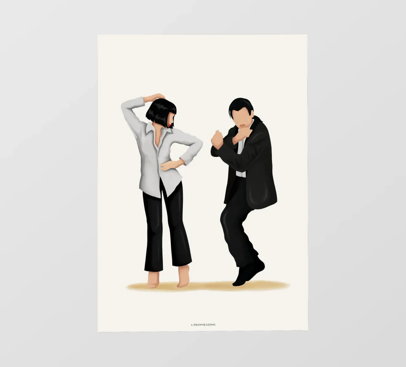 Pulp Fiction pellicola backlit da Nour Tohme
