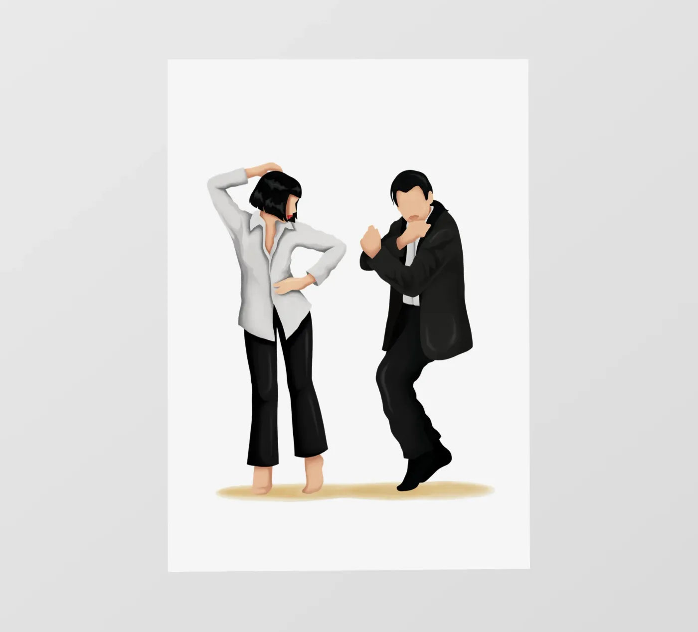 Pulp Fiction fotobehang van Nour Tohme