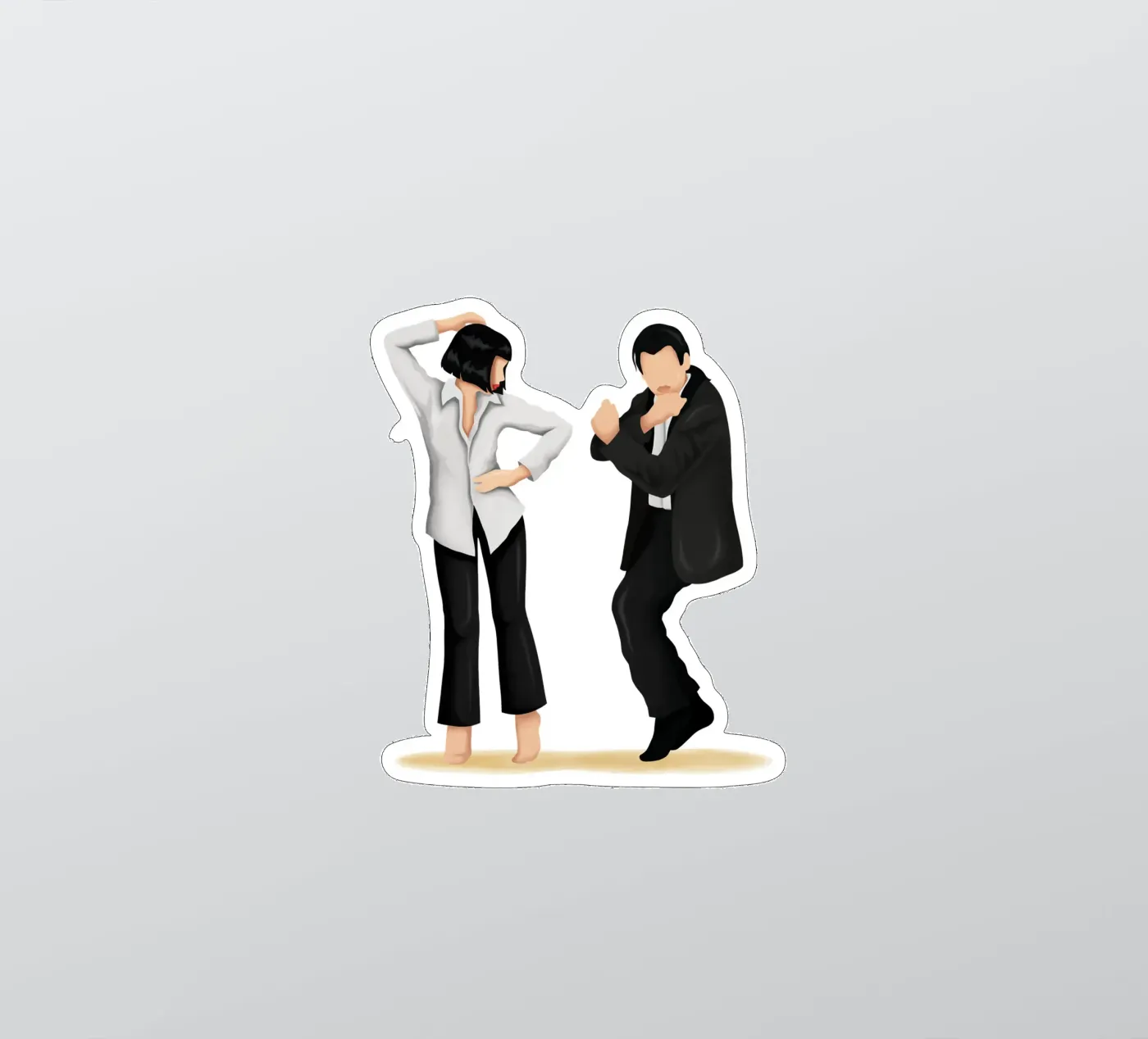 Pulp Fiction sticker by Nour Tohme