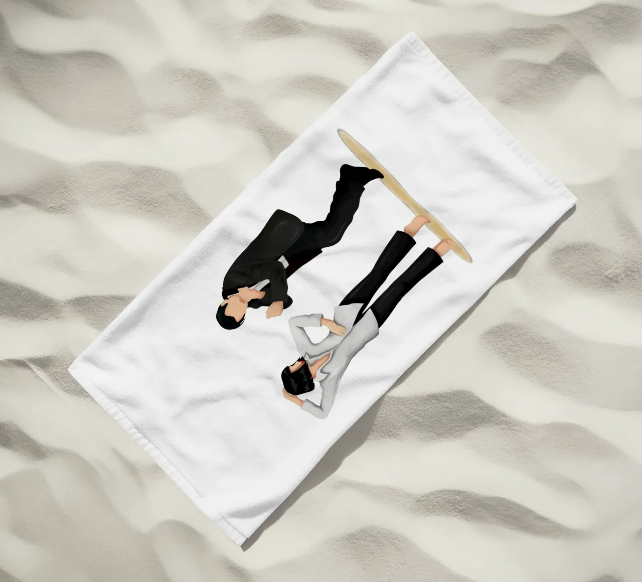 Pulp Fiction telo mare da Nour Tohme