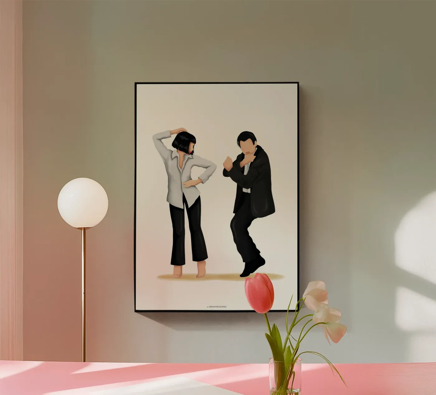 Pulp Fiction Acryl-Glas von Nour Tohme
