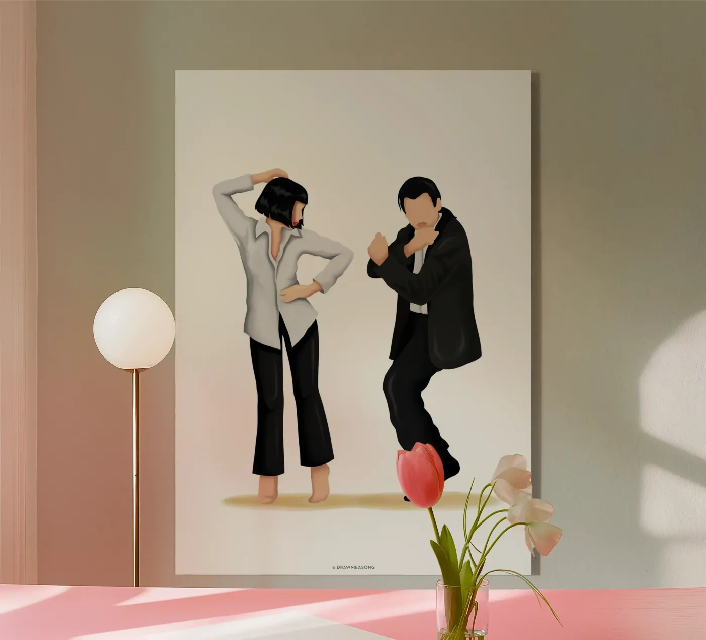 Pulp Fiction Acryl-Glas von Nour Tohme