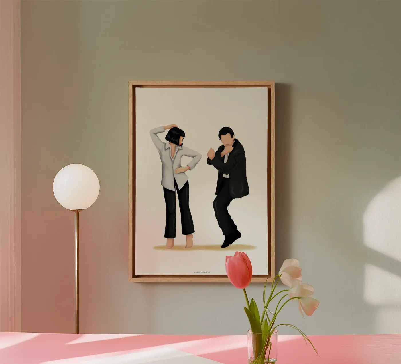 Pulp Fiction canvas by Nour Tohme