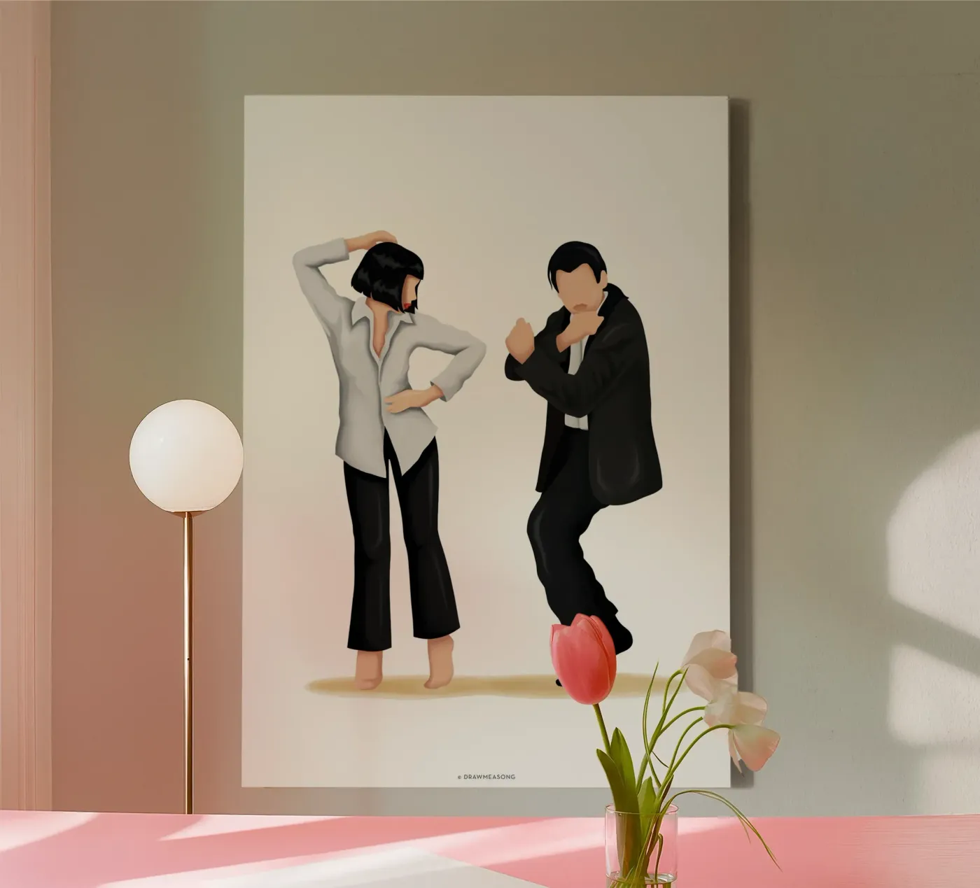 Pulp Fiction canvas by Nour Tohme