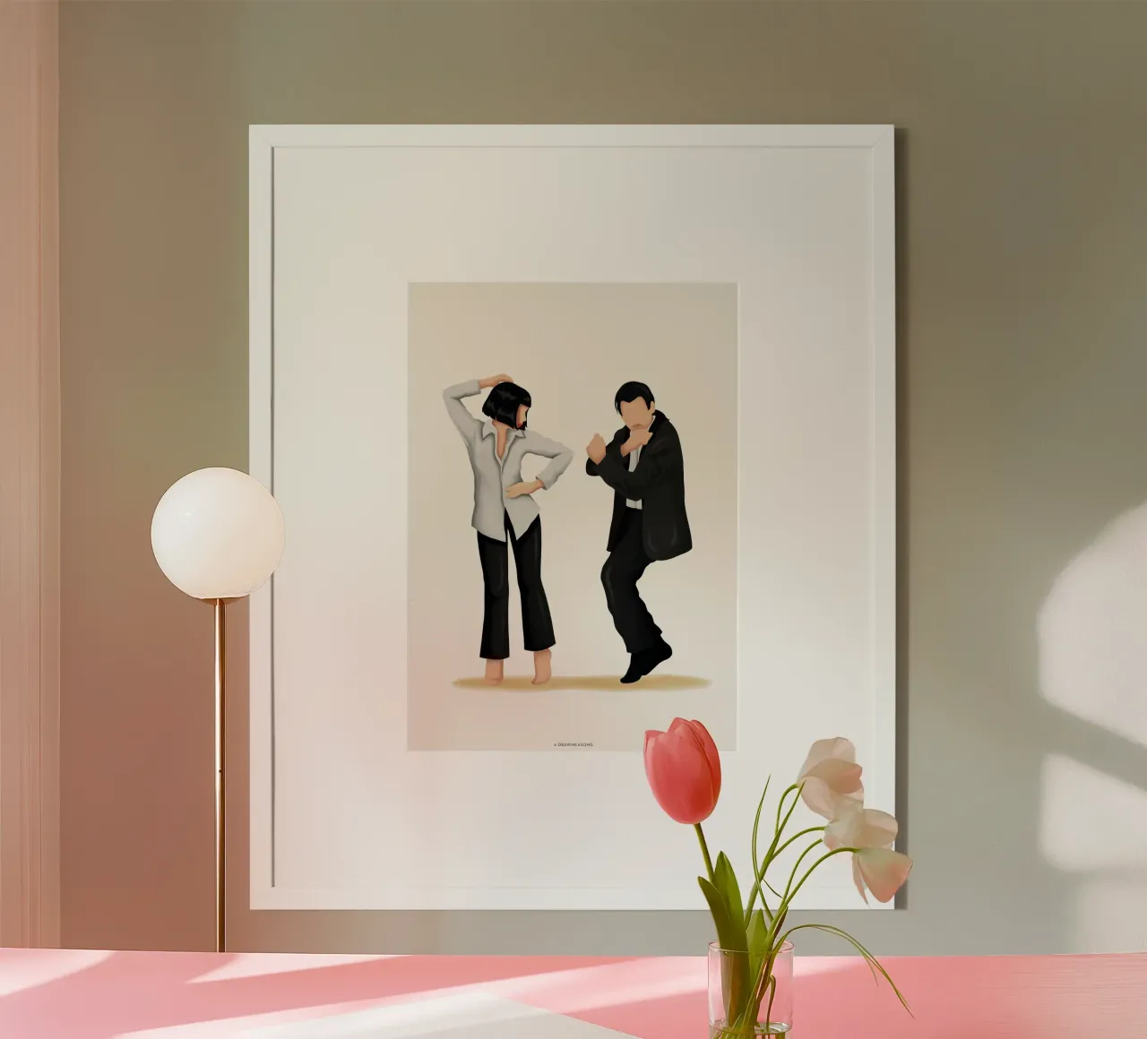 Pulp Fiction poster da Nour Tohme