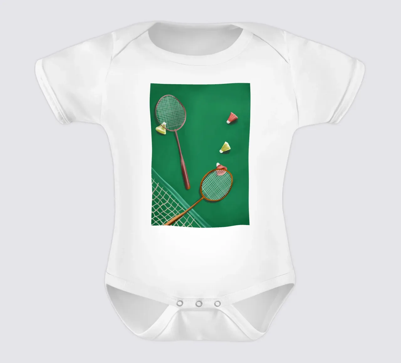 Dancing Feathers body neonato maniche corte da cityart
