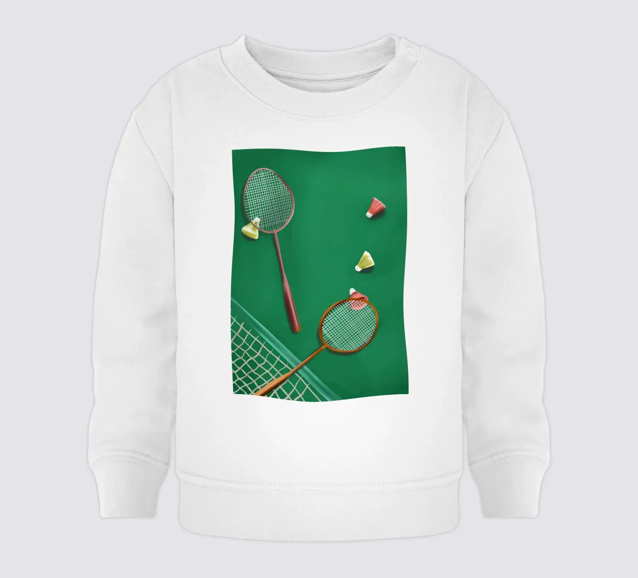 Dancing Feathers felpa neonato da cityart