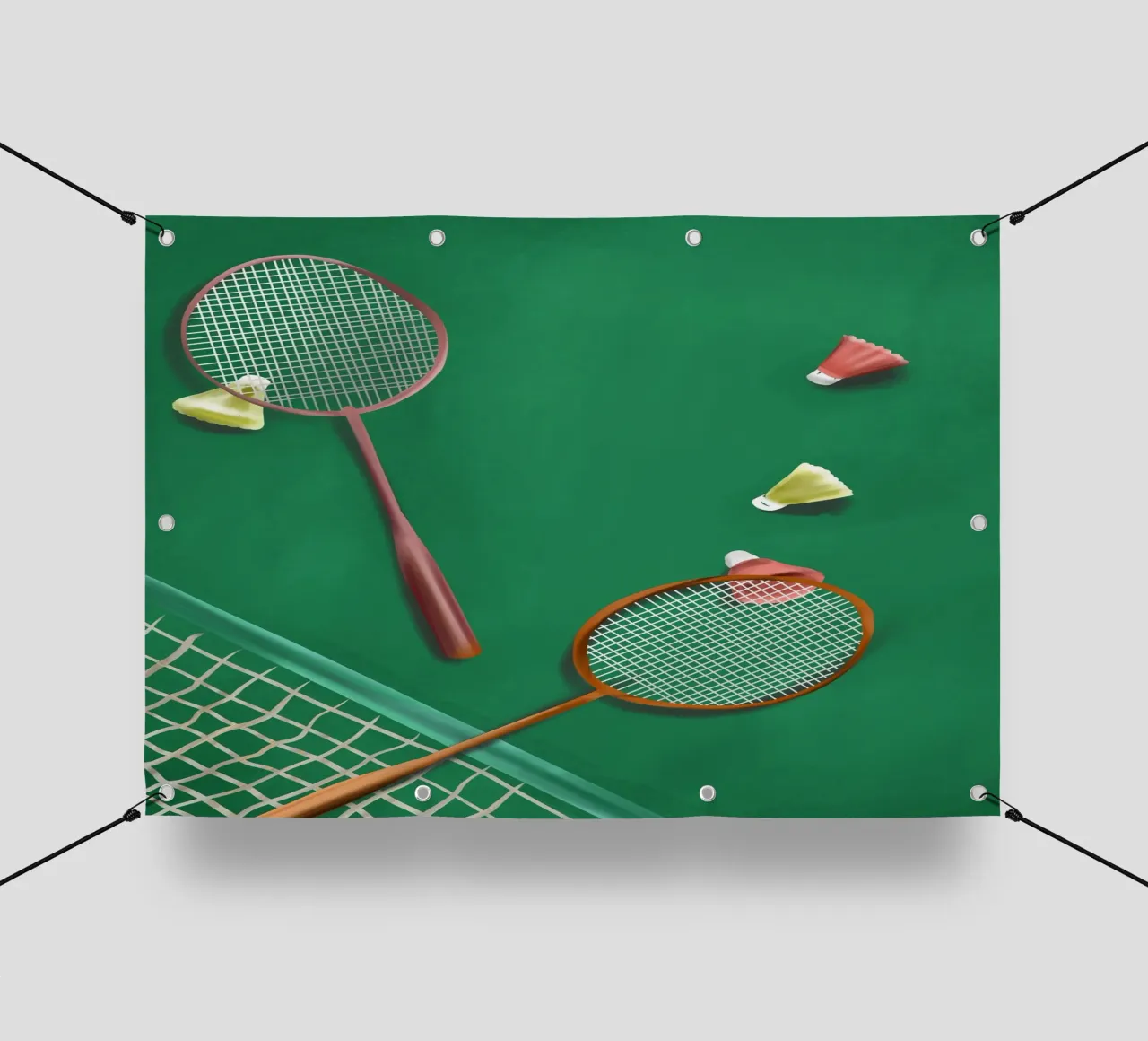 Dancing Feathers telo in pvc da cityart