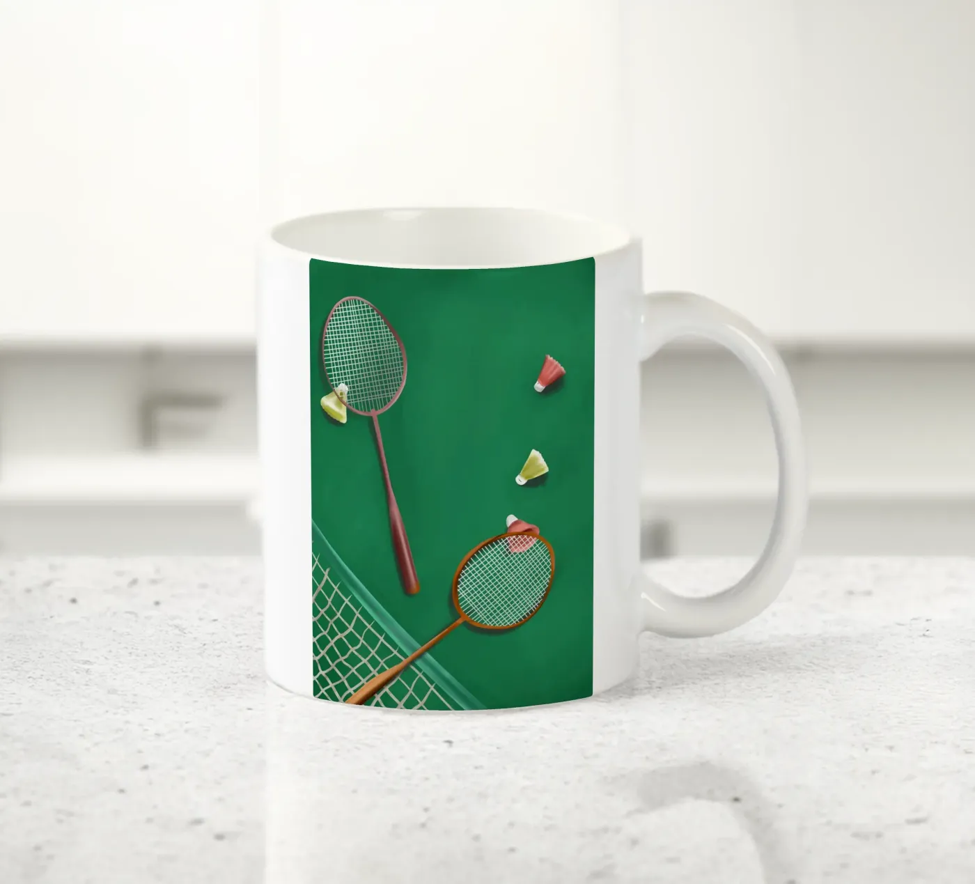 Dancing Feathers keramische mok van cityart