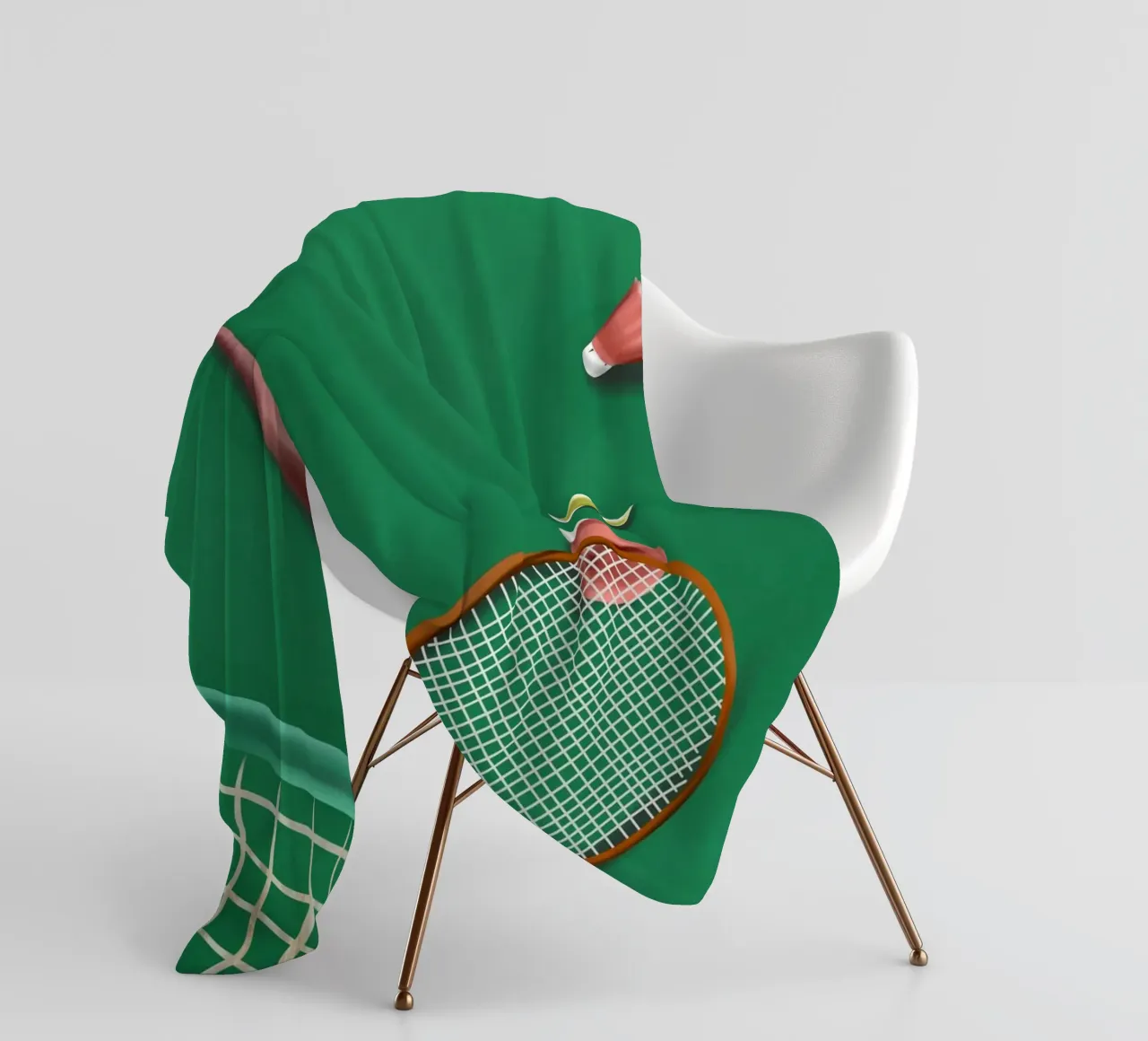 Dancing Feathers Fleecedecke von cityart