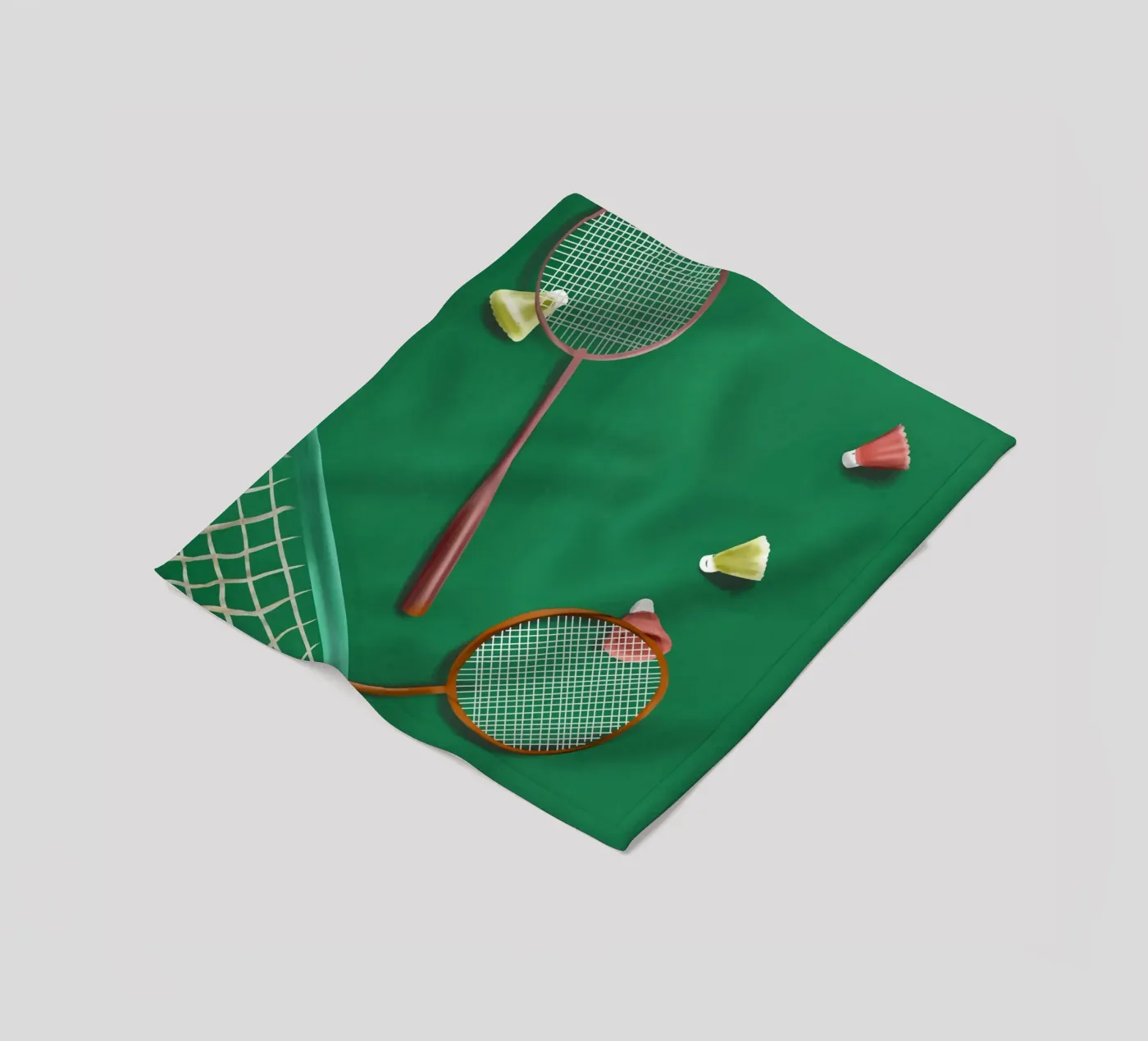 Dancing Feathers fleecedeken van cityart