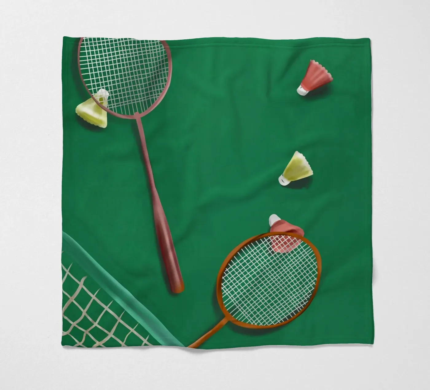 Dancing Feathers fleecedeken van cityart