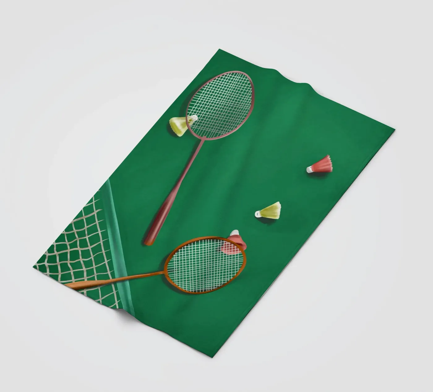 Dancing Feathers fleecedeken van cityart