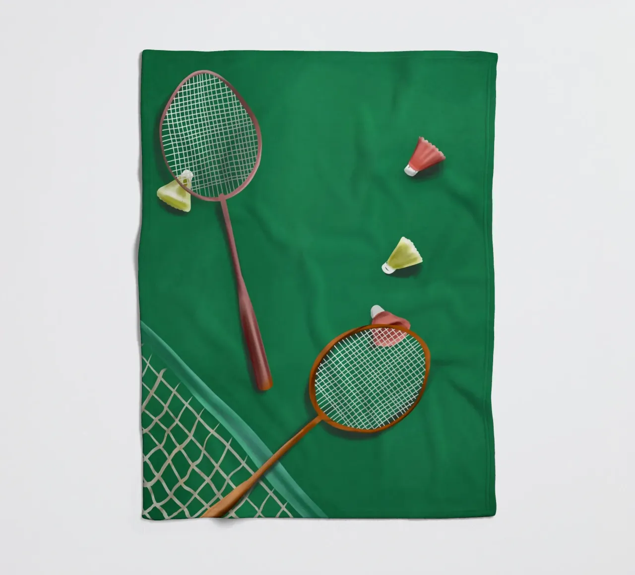 Dancing Feathers Fleecedecke von cityart