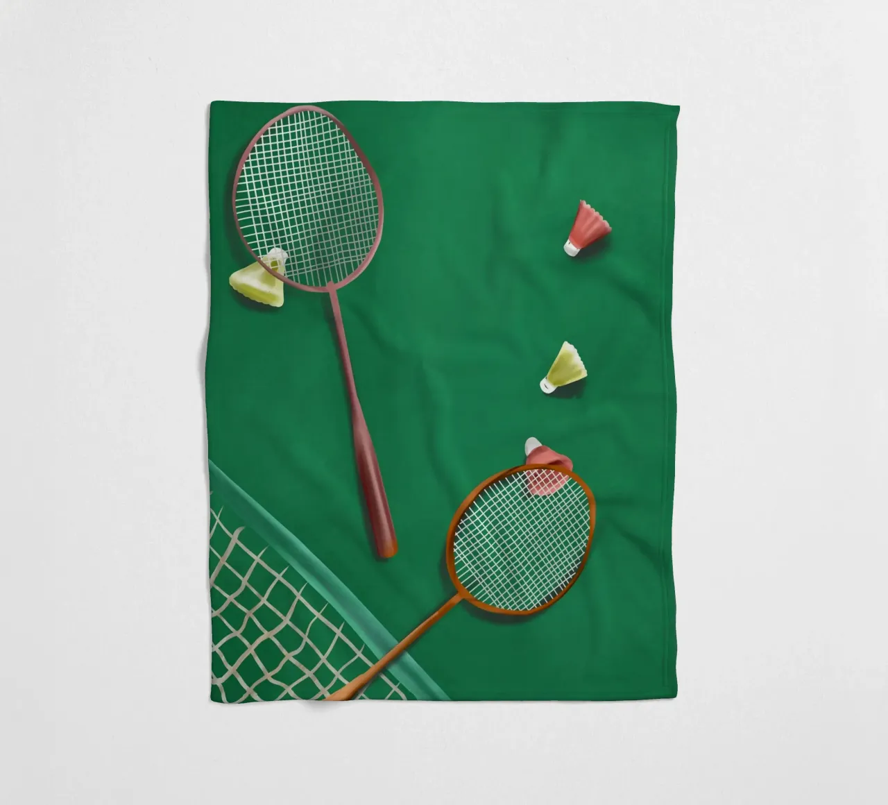 Dancing Feathers Fleecedecke von cityart