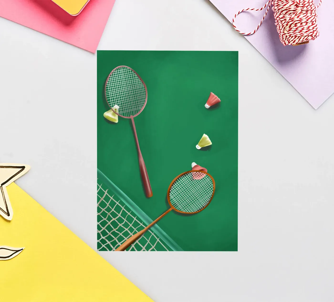 Dancing Feathers adesivo da cityart