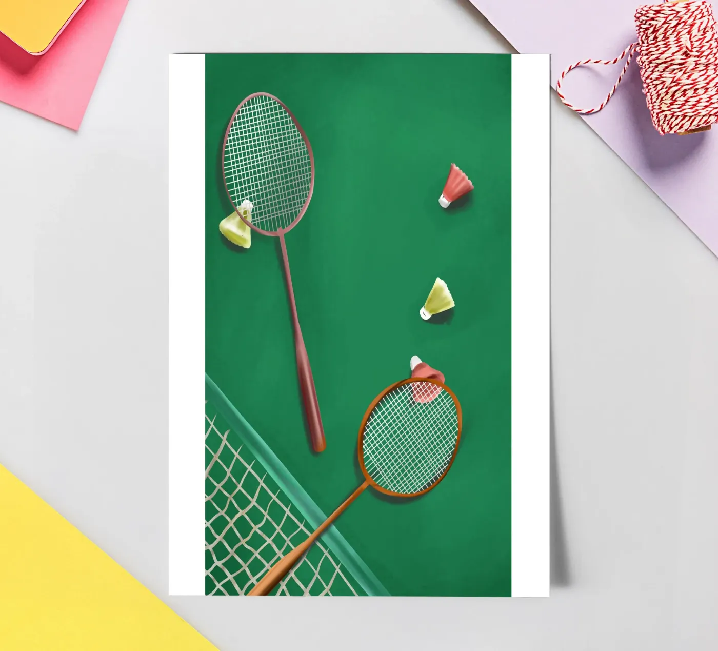 Dancing Feathers Stickerbogen von cityart