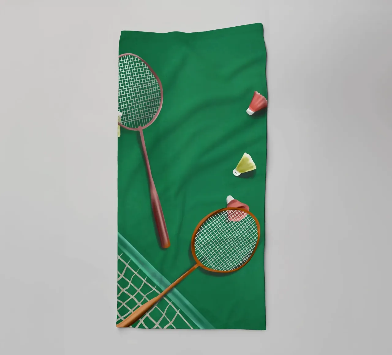 Dancing Feathers badhanddoek van cityart