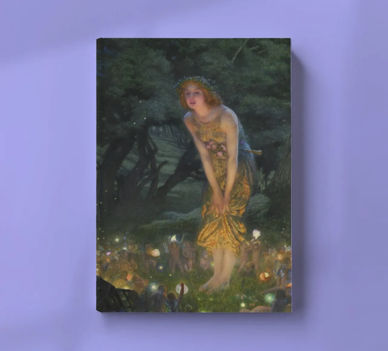 Edward Robert Hughes’ Midsummer Eve notebook by Chérie Prints